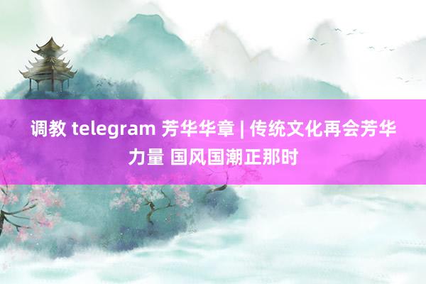 调教 telegram 芳华华章 | 传统文化再会芳华力量 国风国潮正那时